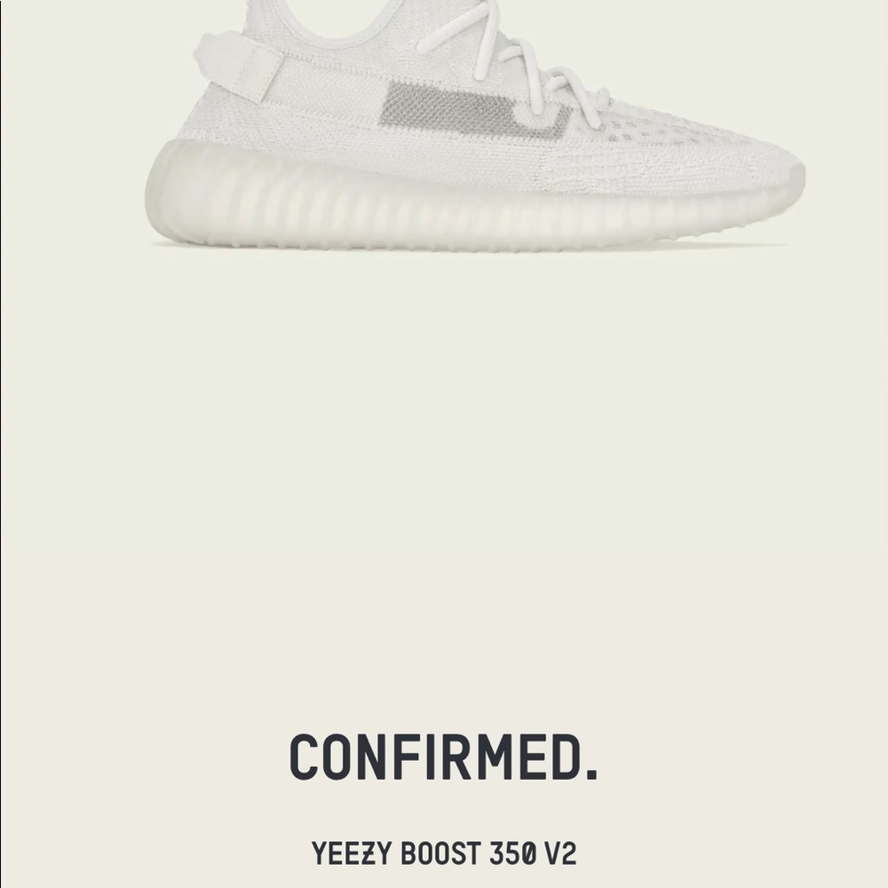 ❌SOLD! (GOAT)❌ Yeezy Boost 350 V2 “Bone”